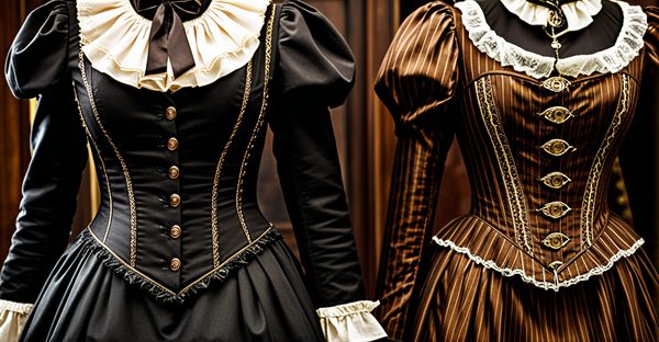 Explore unique victorian-inspired steampunk dresses for every style